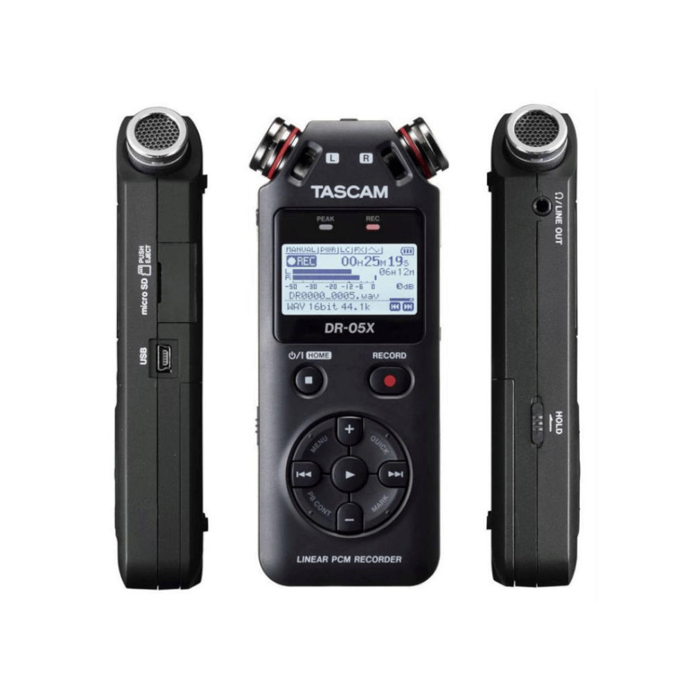 เครื่องบันทึกเสียงพกพา TASCAM DR-05X_2